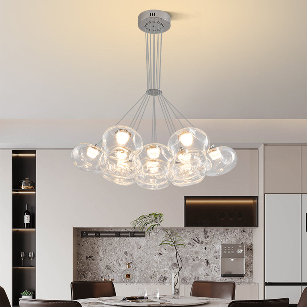 Minimalist LED Starry Sky Chandelier Modern Multi-Light Design