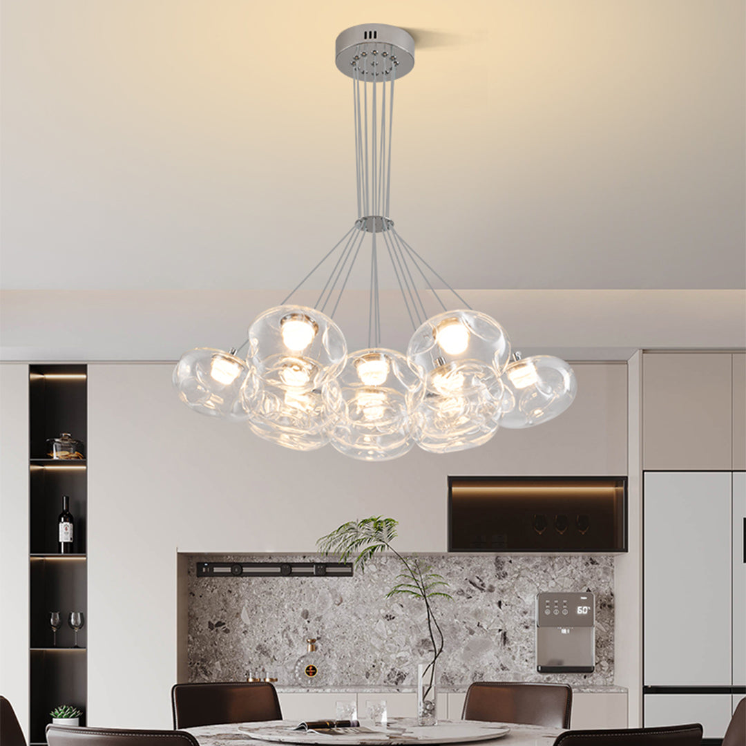 Minimalist LED Starry Sky Chandelier Modern Multi-Light Design