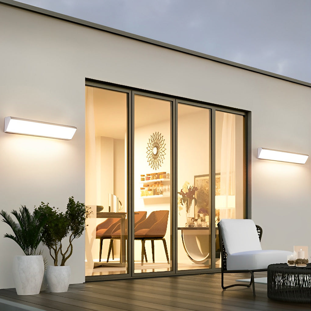 Modern Waterproof LED Wall Sconce - Exterior Lighting Fixture