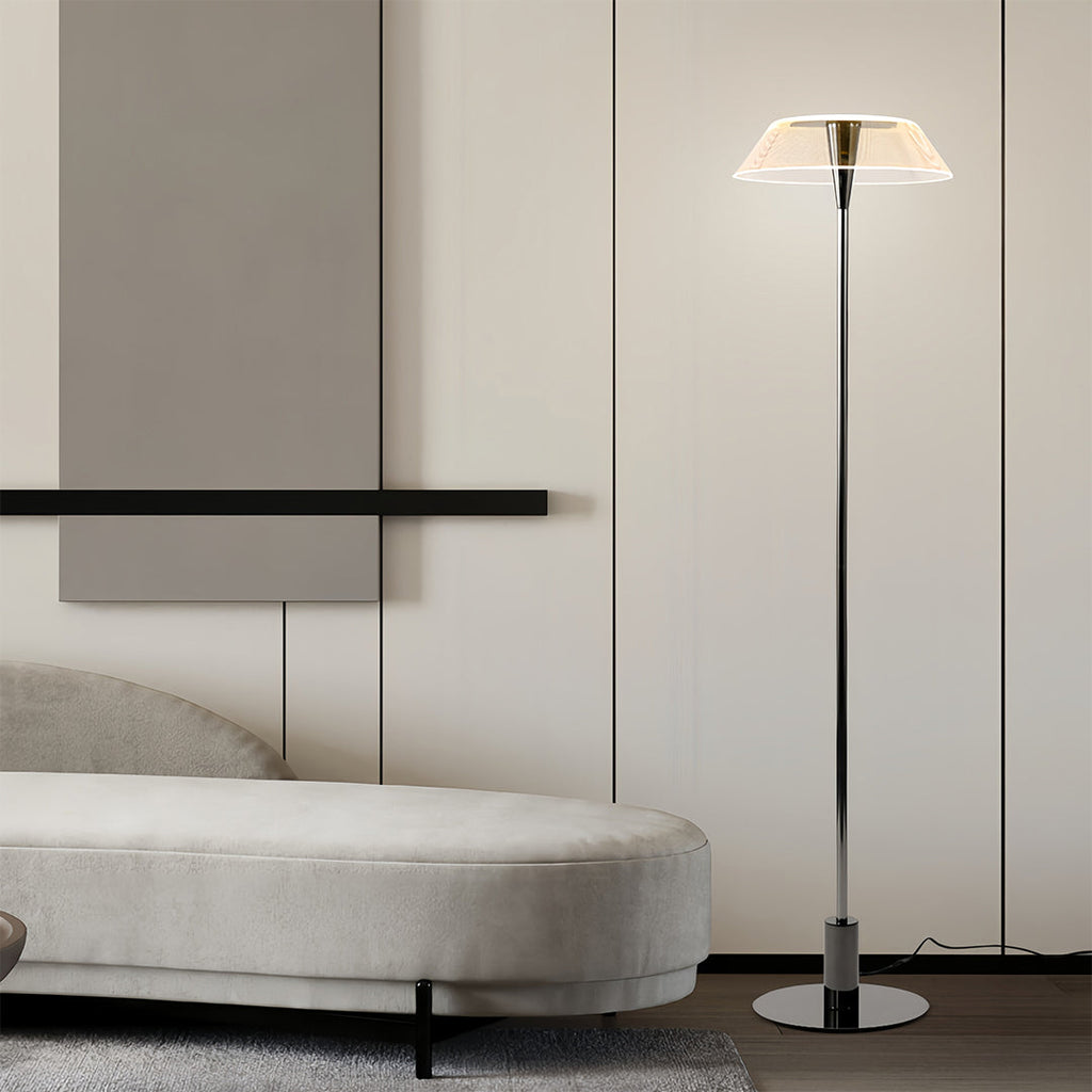 Minimalist Slimline Floor Lamp - Contemporary Craft Standing Lamp
