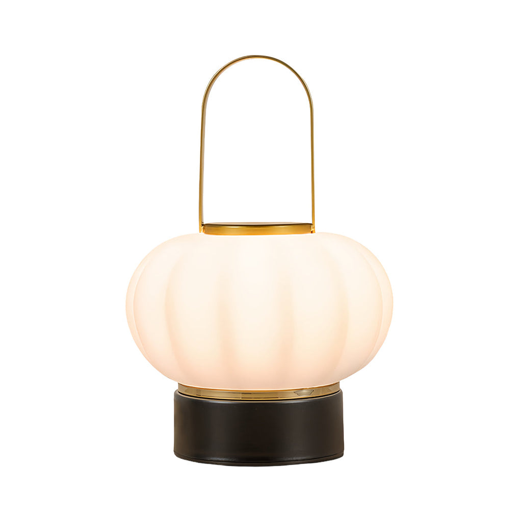 Nordic LED Lantern Table Lamp - Rechargeable Accent Light for Atmosphere Decor
