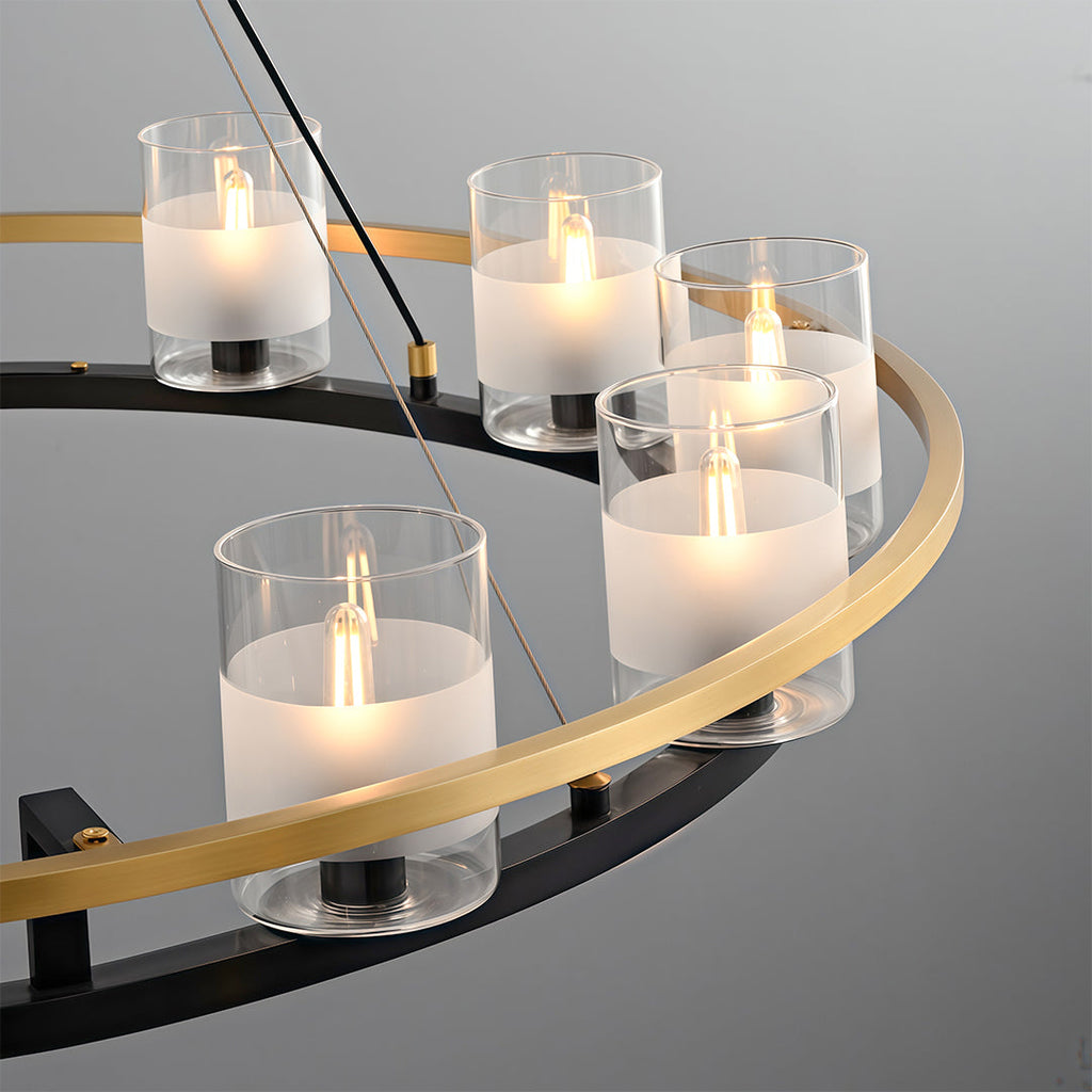 Modern Luxury Copper Chandelier - Creative Ceiling Light Fixtures