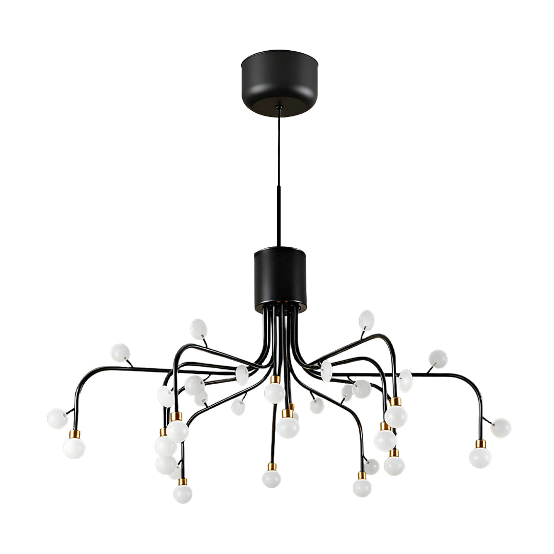 Modern Retro Adjustable Chandelier Ceiling Light - Stylish Vintage Pendant Lighting