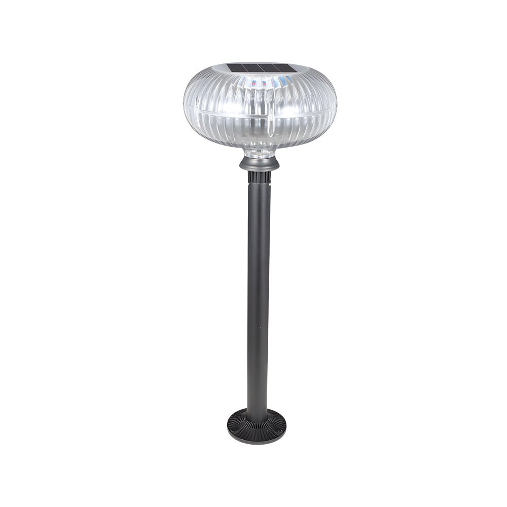 Contemporary Solar Lawn Light with Oval Acrylic Shade - Metal Cylinder LED Garden Lamp 

Enhance your outdoor space with this stylish and energy-efficient solar lawn light. Featuring a modern metal cylinder design and an oval acrylic shade, this LED garde