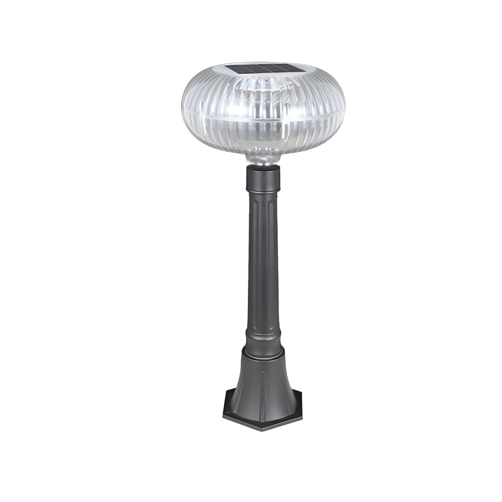 Contemporary Solar Lawn Light with Oval Acrylic Shade - Metal Cylinder LED Garden Lamp 

Enhance your outdoor space with this stylish and energy-efficient solar lawn light. Featuring a modern metal cylinder design and an oval acrylic shade, this LED garde