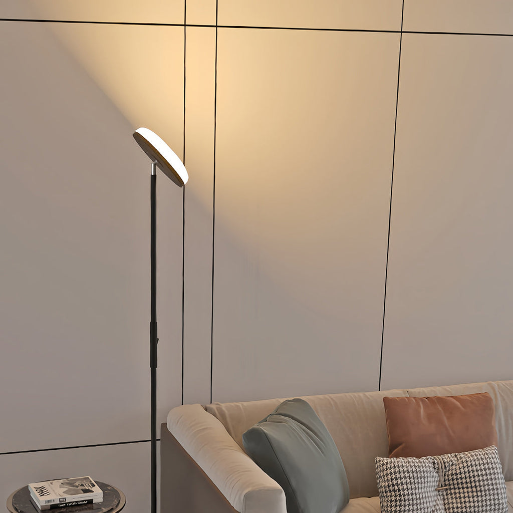 Uplight Floor Lamp with Ambient Reading Light and Downlight Function