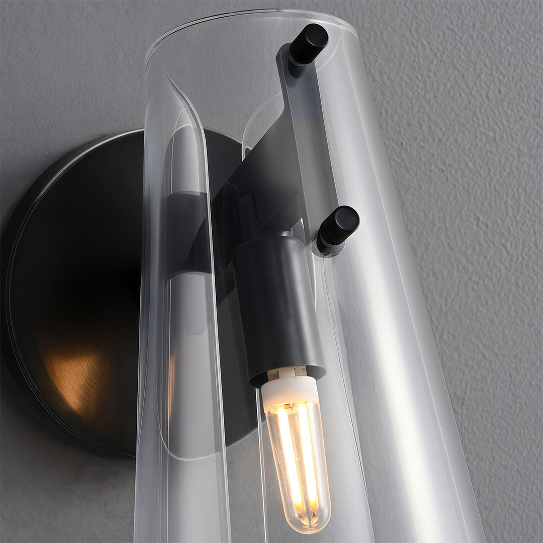 Contemporary Minimalist Wall Sconce - Decorative LED Lamp for Modern Home Decor