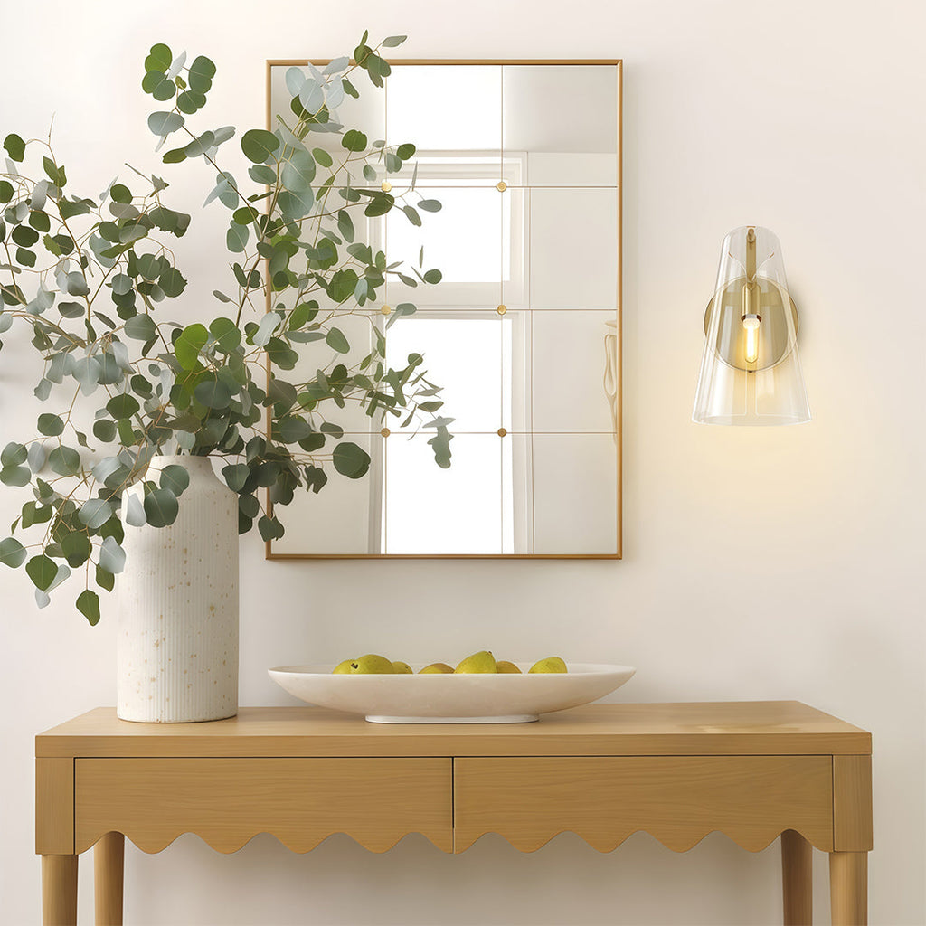 Contemporary Minimalist Wall Sconce - Decorative LED Lamp for Modern Home Decor