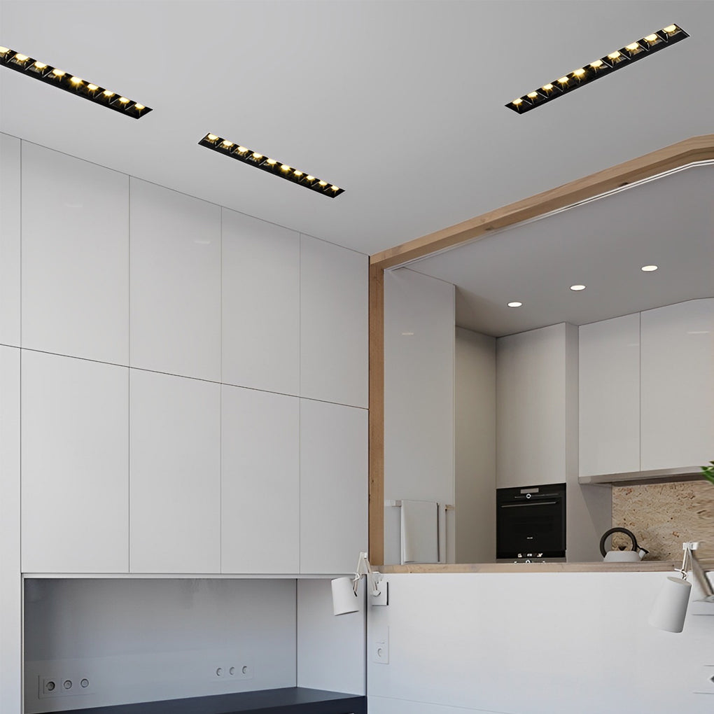 LED Linear Downlight Borderless Embedded Ceiling Light