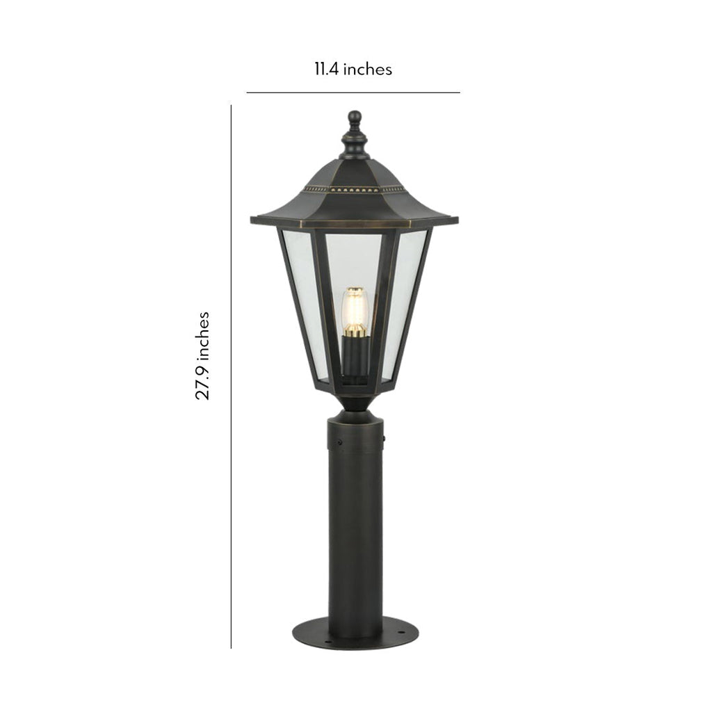 Copper Landscape Path Lights - Outdoor LED Waterproof Black Light