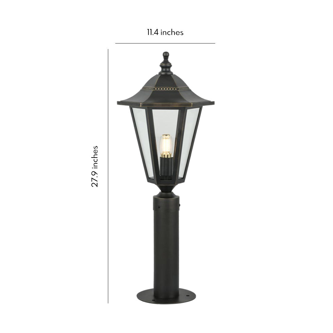 Copper Landscape Path Lights - Outdoor LED Waterproof Black Light