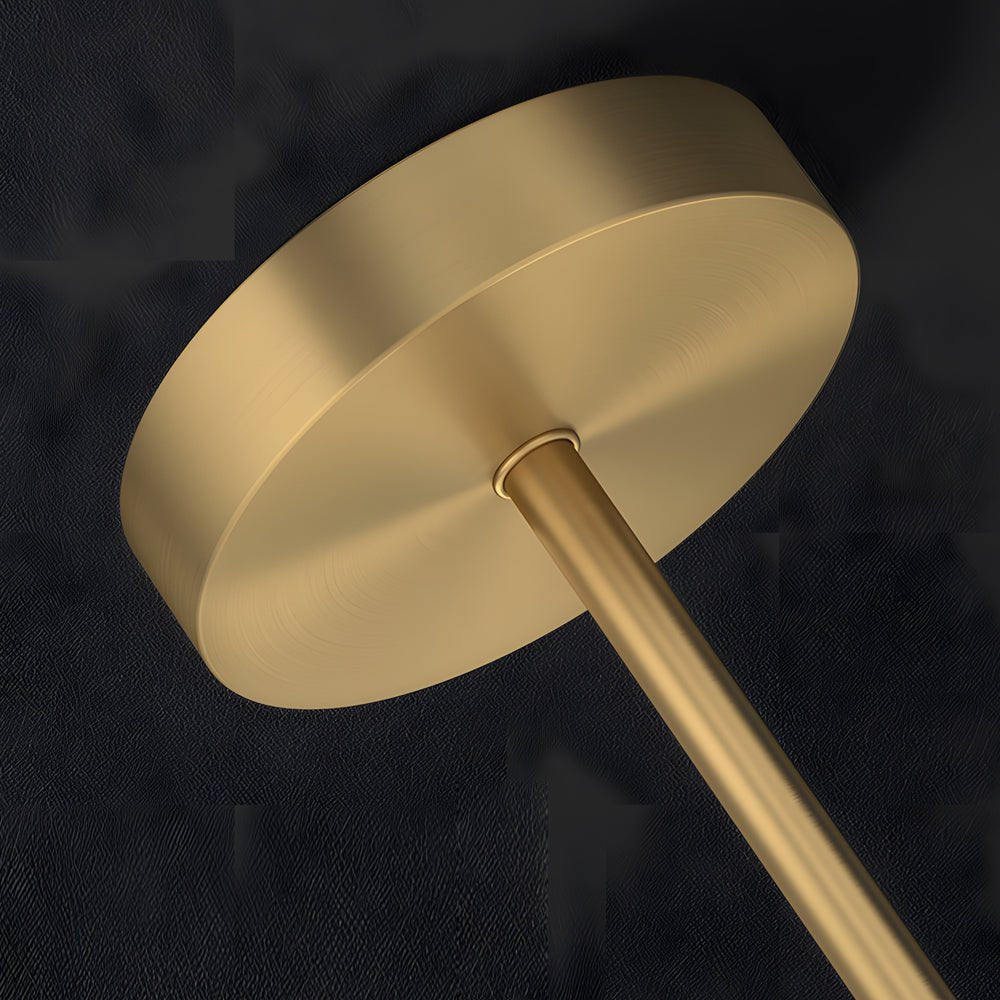 Linear Table Light Copper LED Adjustable Lamp