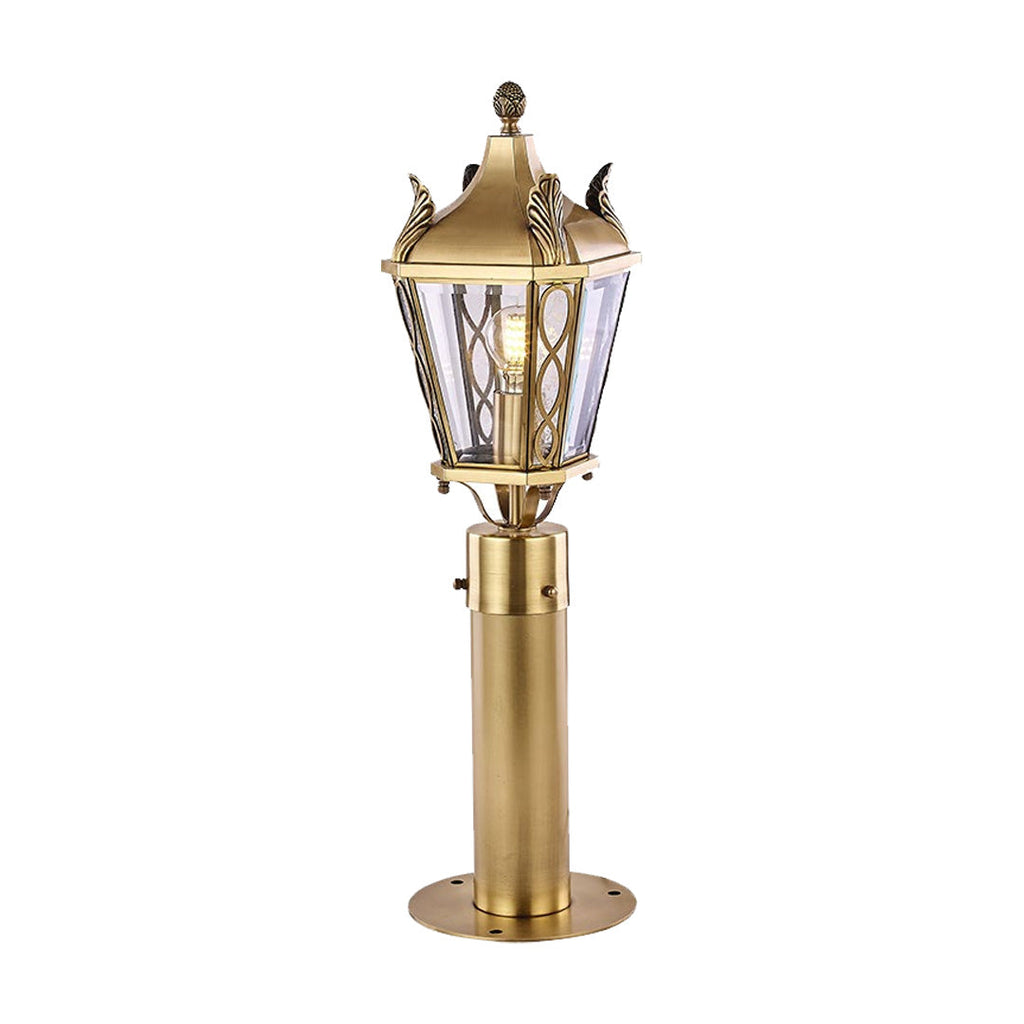 Title: Copper Outdoor Path Lighting - European Landscape Lamp

Description: Illuminate your garden with our Copper Outdoor Path Lighting. This elegant European landscape lamp combines style with functionality, providing a warm glow for pathways, driveways