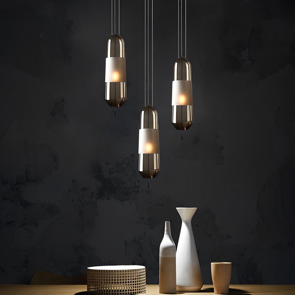 Nordic Art Glass Pendant Light Fixture - Creative Hanging Lamp