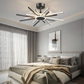 Modern LED Starburst Ceiling Fan Light - Stylish Lighting Fixture