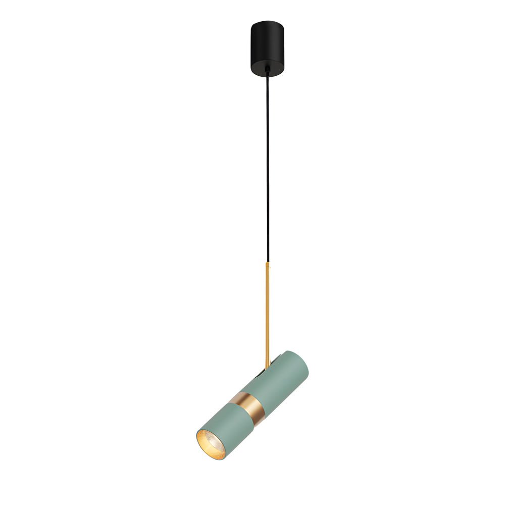 Cylindrical LED Pendant Light - Modern Three-Step Dimming Hanging Lamp