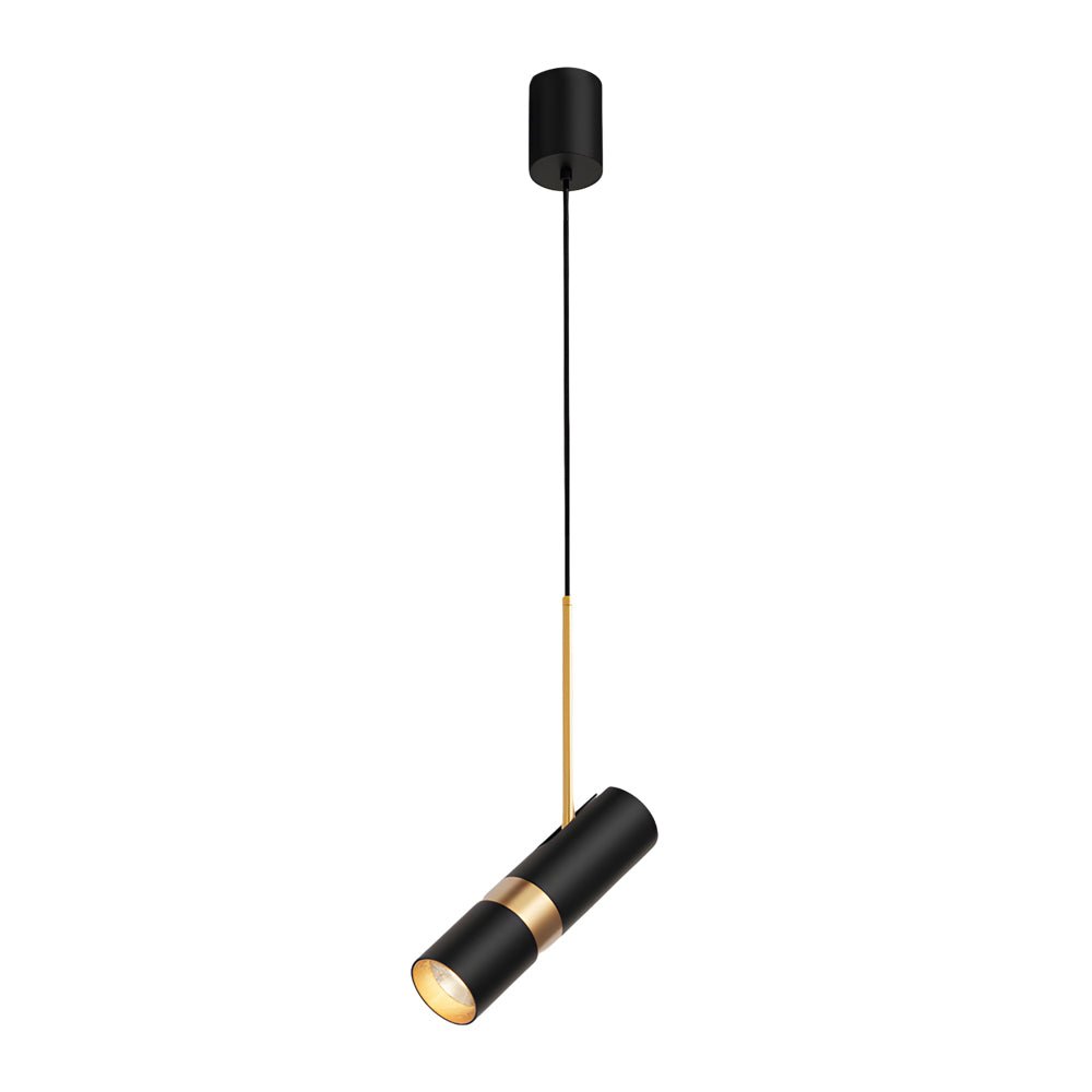 Cylindrical LED Pendant Light - Modern Three-Step Dimming Hanging Lamp