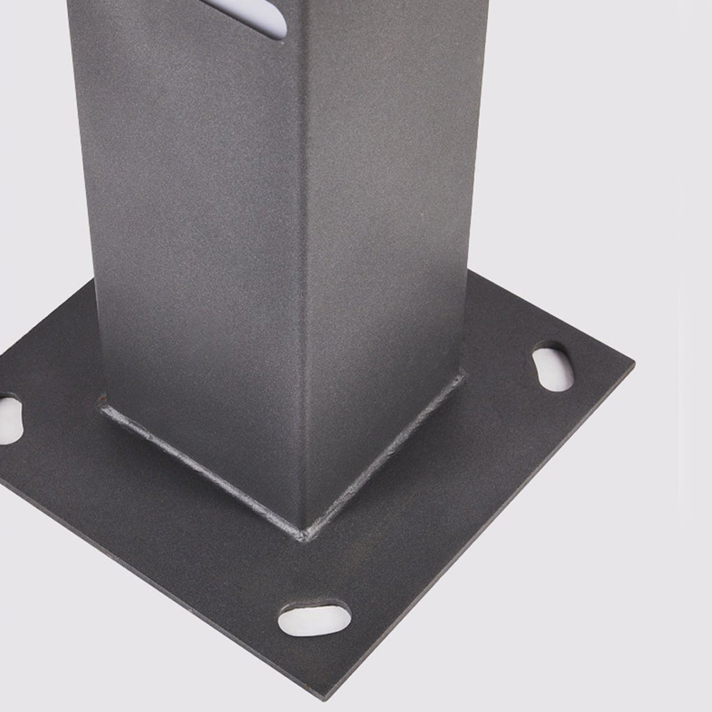 LED Garden Bollard Light - Modern Rectangular Outdoor Lighting for Pathways and Gardens
