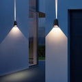 Black Outdoor LED Wall Lights Modern Design Creative Lamp