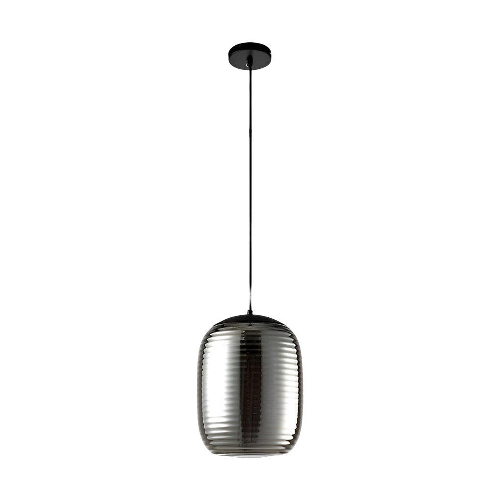 Screw Thread Glass Spiral LED Pendant Light Chandelier