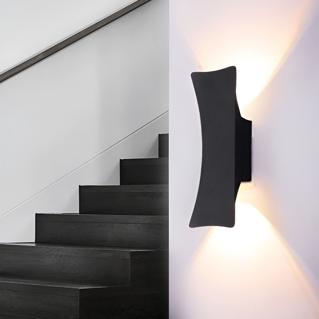 Up and Down LED Wall Lights - Outdoor Sconce Lighting for Patio & Garden