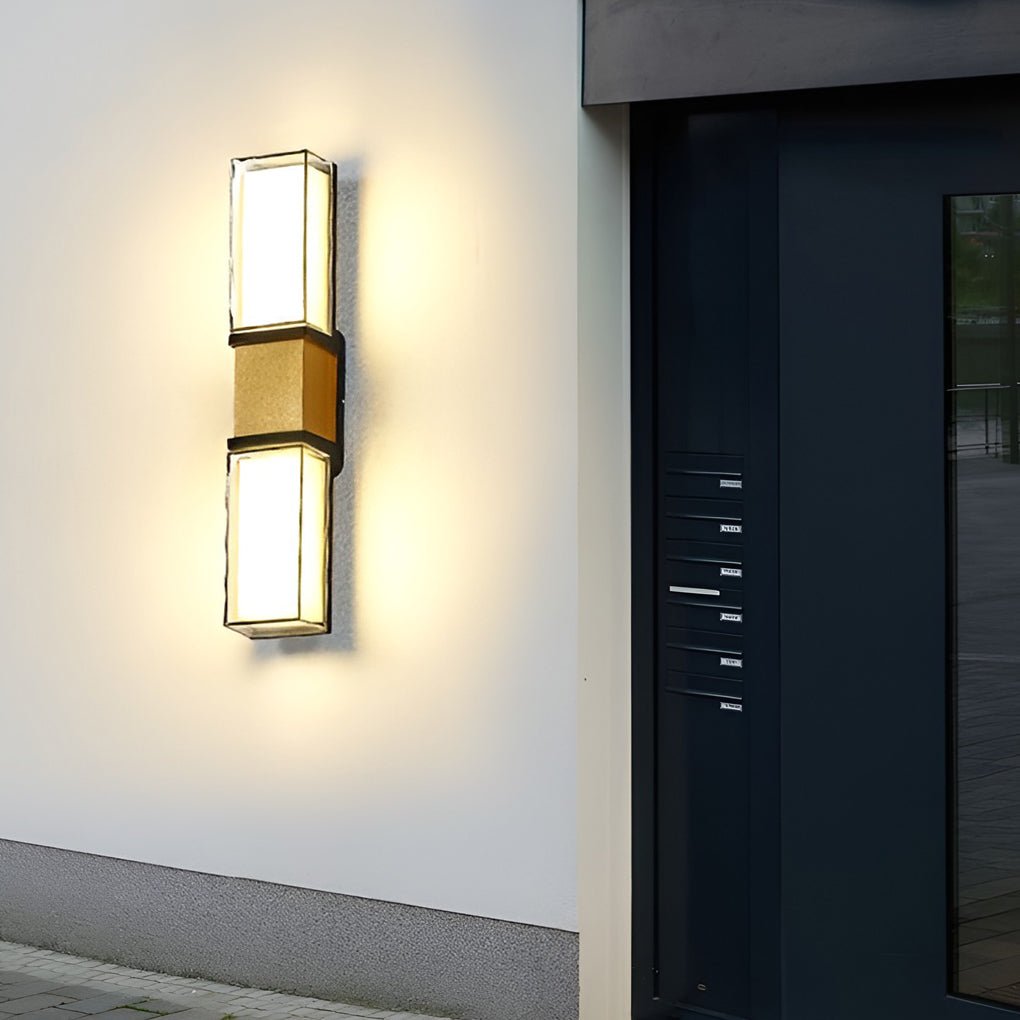 Waterproof LED Up Down Wall Sconce - Outdoor Outdoor Lighting Fixtures