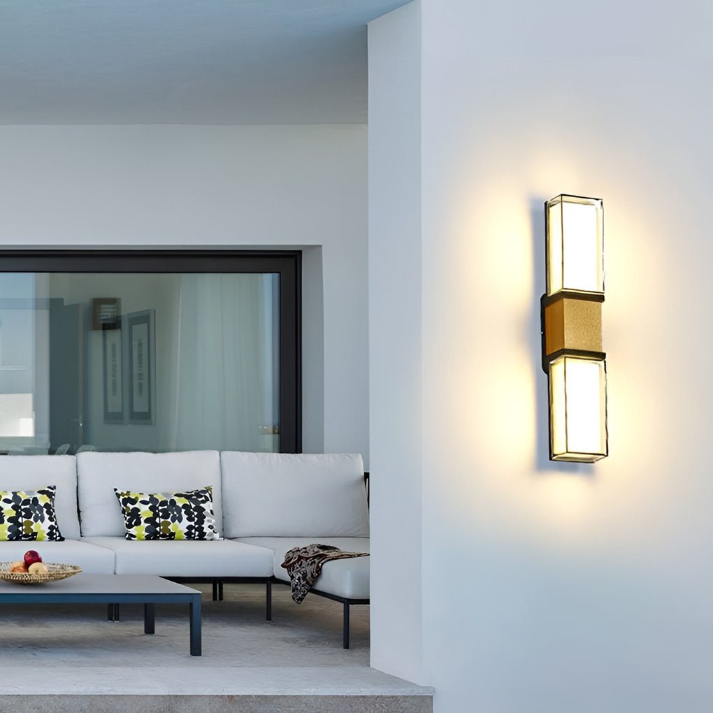 Waterproof LED Up Down Wall Sconce - Outdoor Outdoor Lighting Fixtures