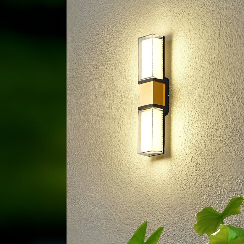 Waterproof LED Up Down Wall Sconce - Outdoor Outdoor Lighting Fixtures