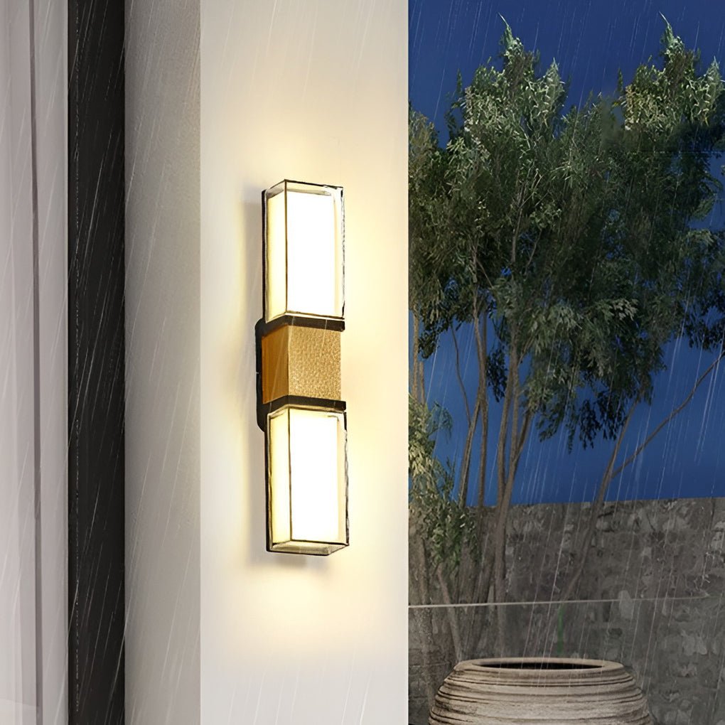 Waterproof LED Up Down Wall Sconce - Outdoor Outdoor Lighting Fixtures