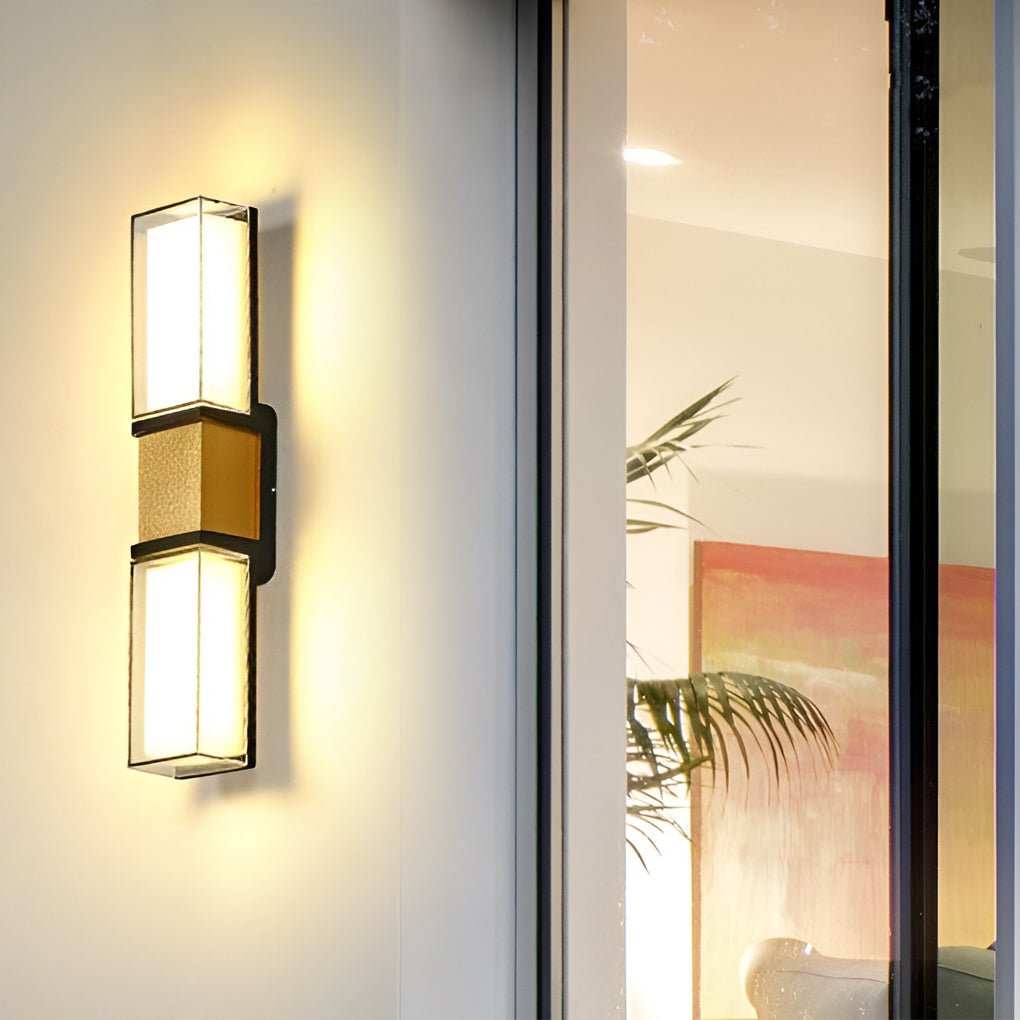 Waterproof LED Up Down Wall Sconce - Outdoor Outdoor Lighting Fixtures