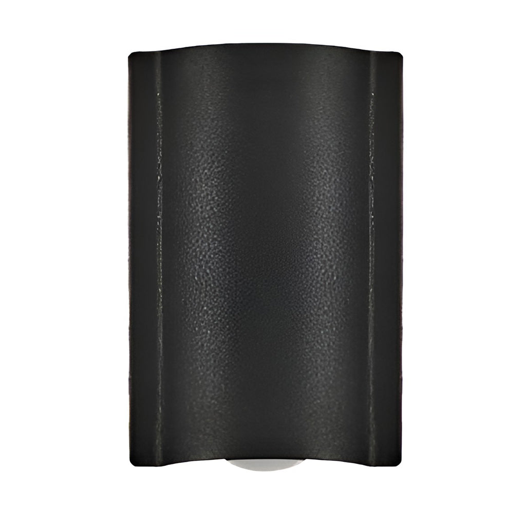 Outdoor Wall Light Black LED Up & Down Waterproof Garden Fixture