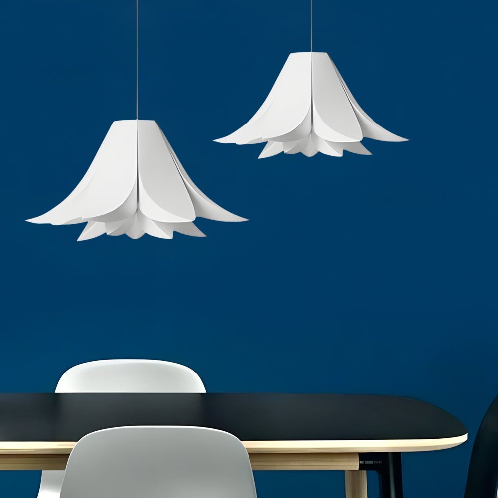 Nordic White Petals Flower Chandeliers - 3 Step Dimming Minimalist Lighting  

Enhance your space with our Creative White Petals Flower Chandelier, featuring a sleek Nordic design and innovative 3-step dimming functionality. Perfect for adding elegance to