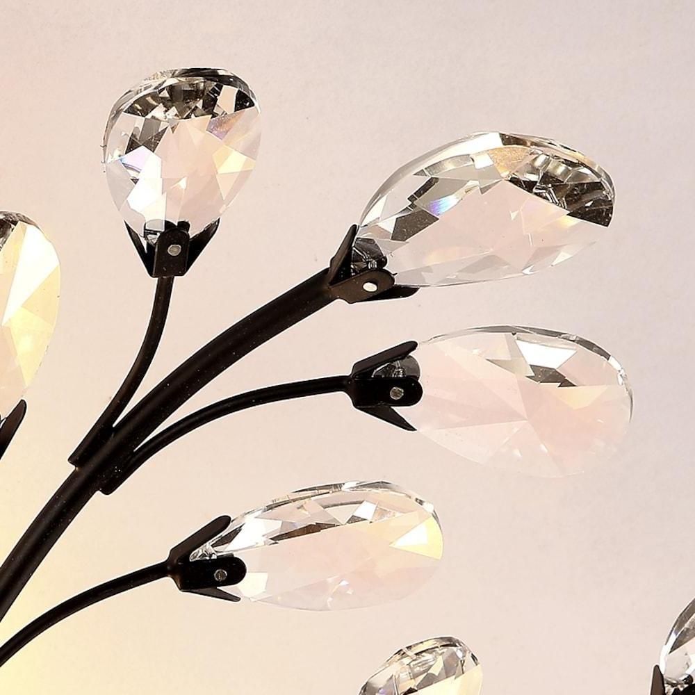 Crystal Branch Chandelier Flower Ceiling Light - Modern Contemporary Design