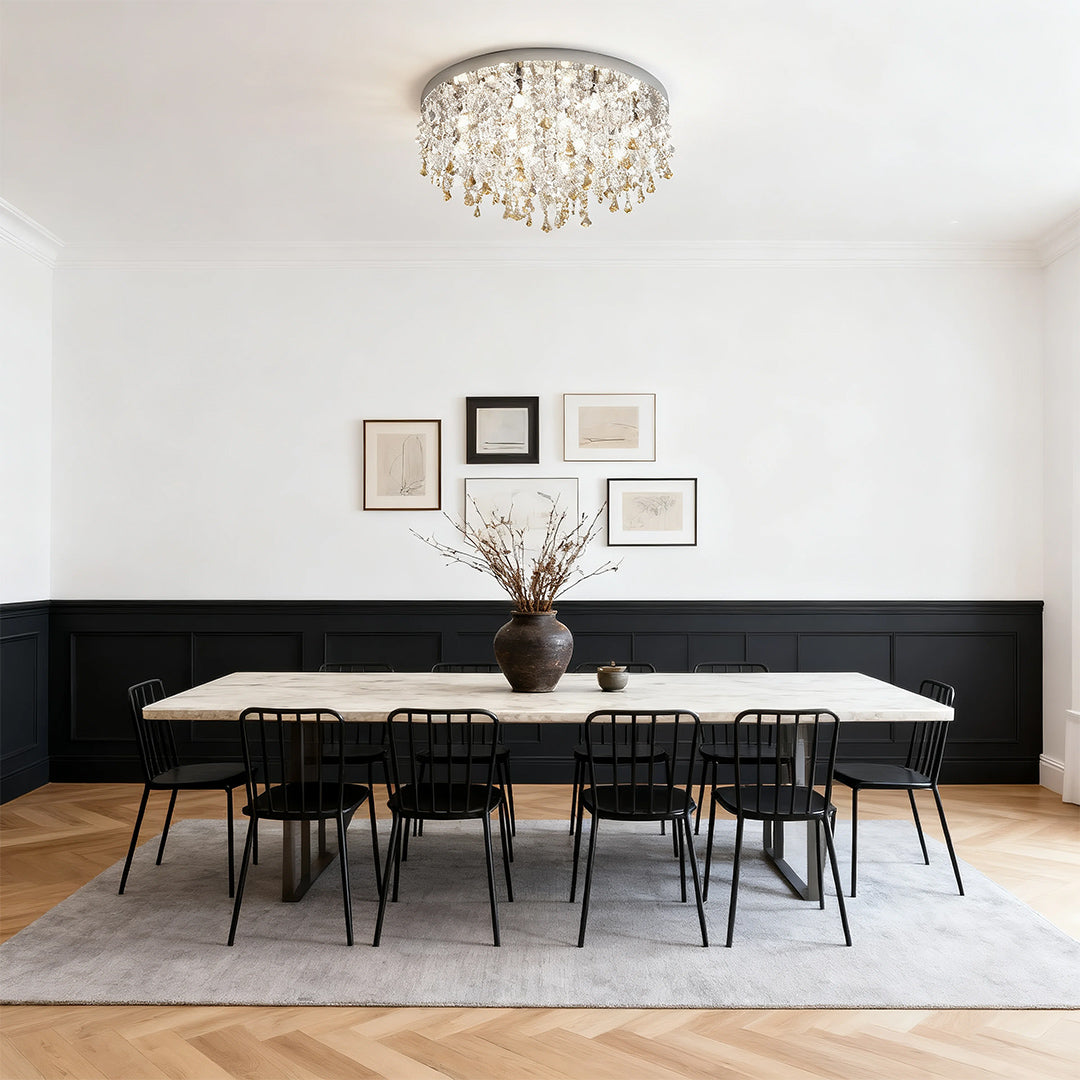 Unique Crystal Chandeliers - French Eye-Caring Ceiling Light