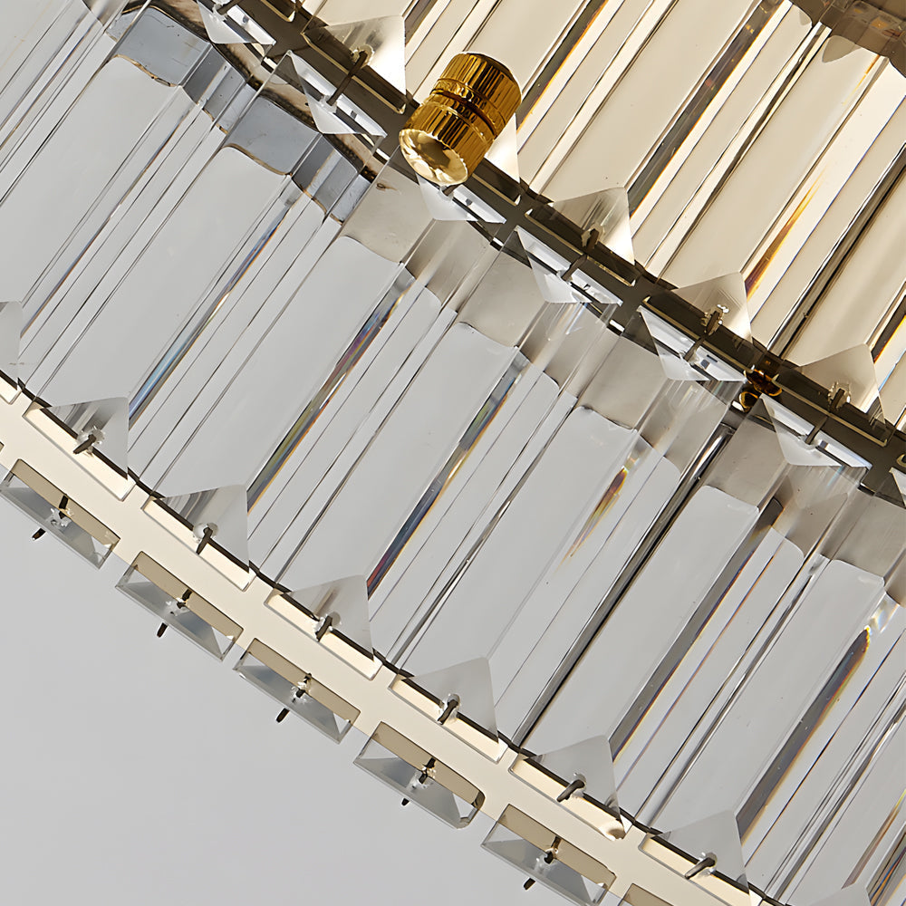 Crystal Ring Ceiling Light - Modern Dimmable LED Luxury Fixture