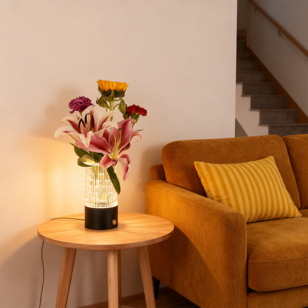 Deco Table Lamp - Artistic ABS & PS Material Vase Light 

Illuminate your space with this stylish Deco Table Lamp, crafted from durable ABS and PS materials. The artistic vase design adds a touch of elegance to any room, making it perfect for home decor.