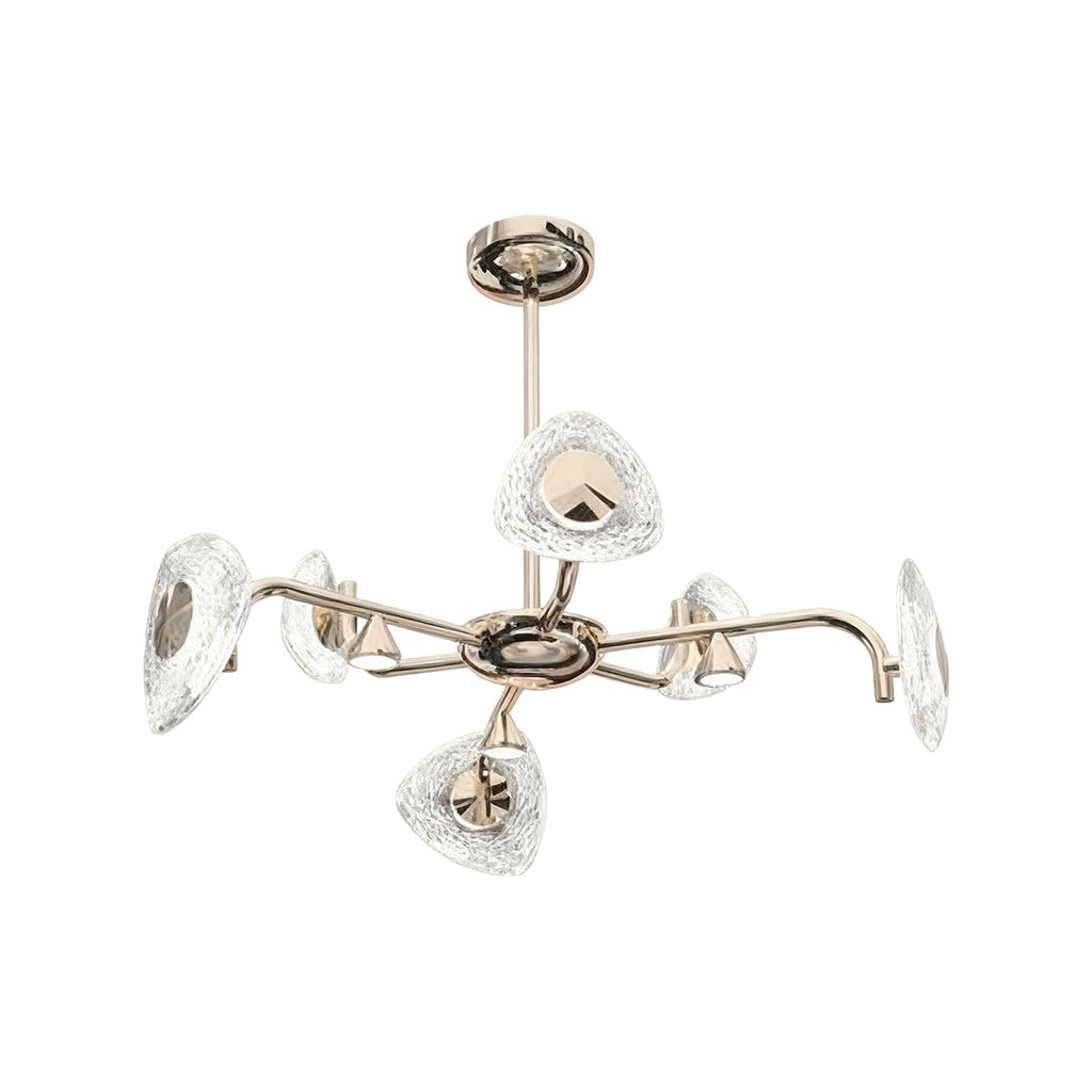 Crystal Vintage Chandelier Eye-Protecting Ceiling Light