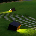 Cube Path Light - Modern Outdoor Landscape Geometric Lighting, Energetic LED Accent for Gardens & Pathways