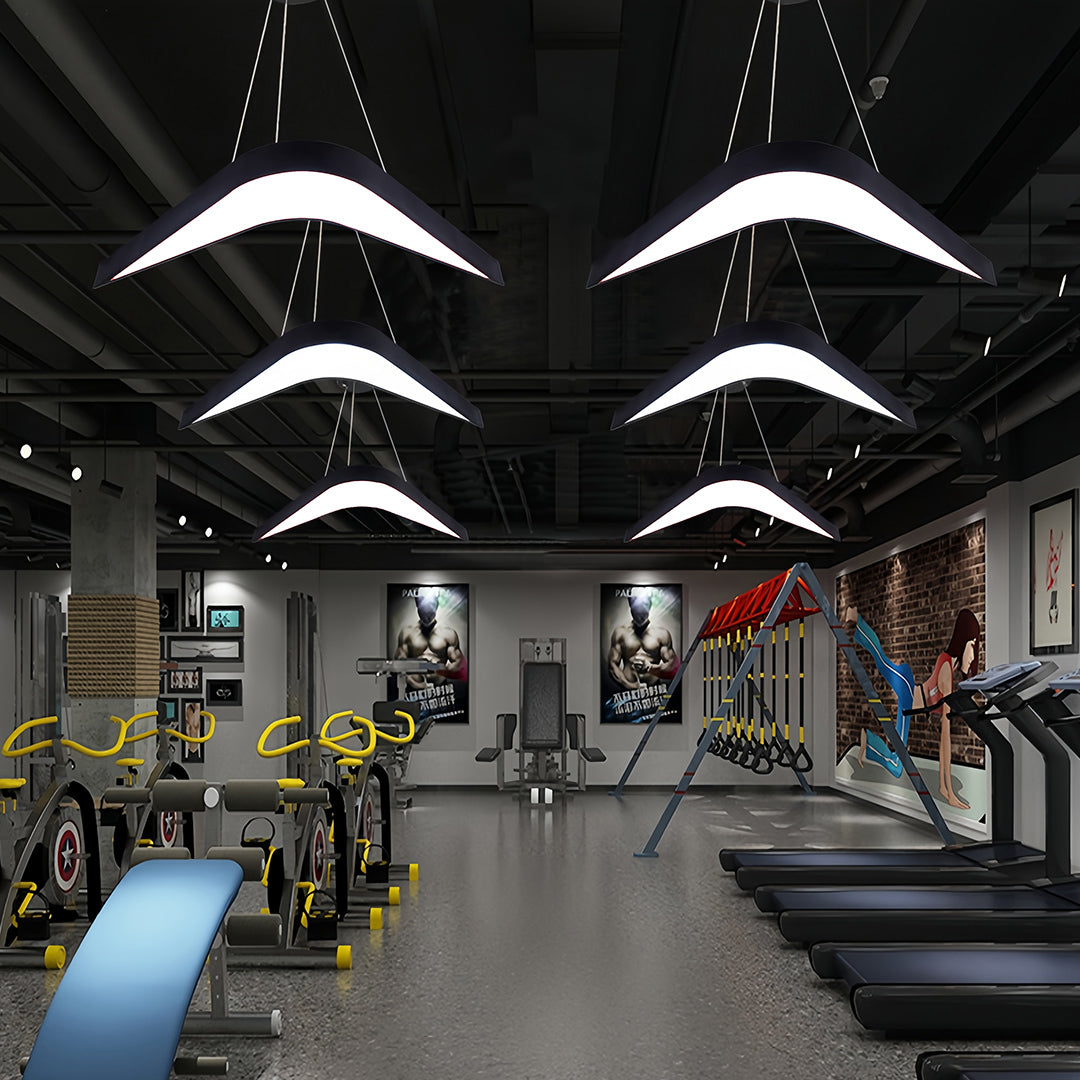 Modern Swallowtail Wrought Iron Chandelier | Elegant Ceiling Light