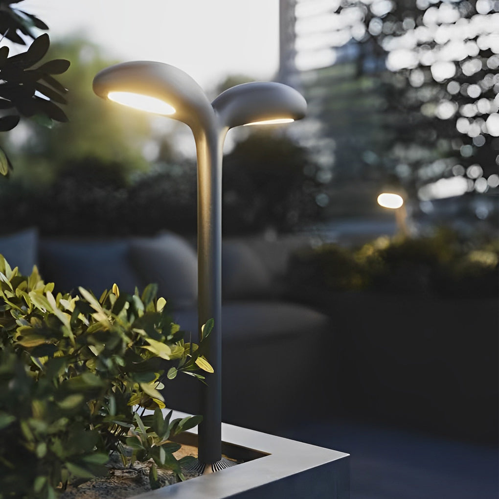 Curved Path Light Aluminum LED Landscape Lighting for Outdoor Use