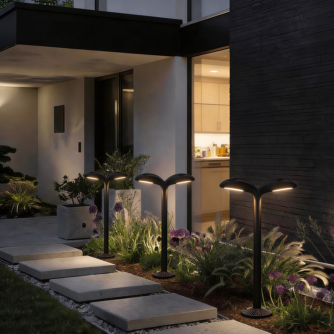 Curved Path Light Aluminum LED Landscape Lighting for Outdoor Use
