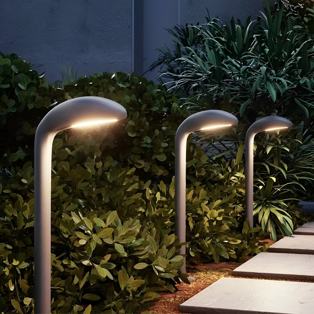 Curved Path Light Aluminum LED Landscape Lighting for Outdoor Use