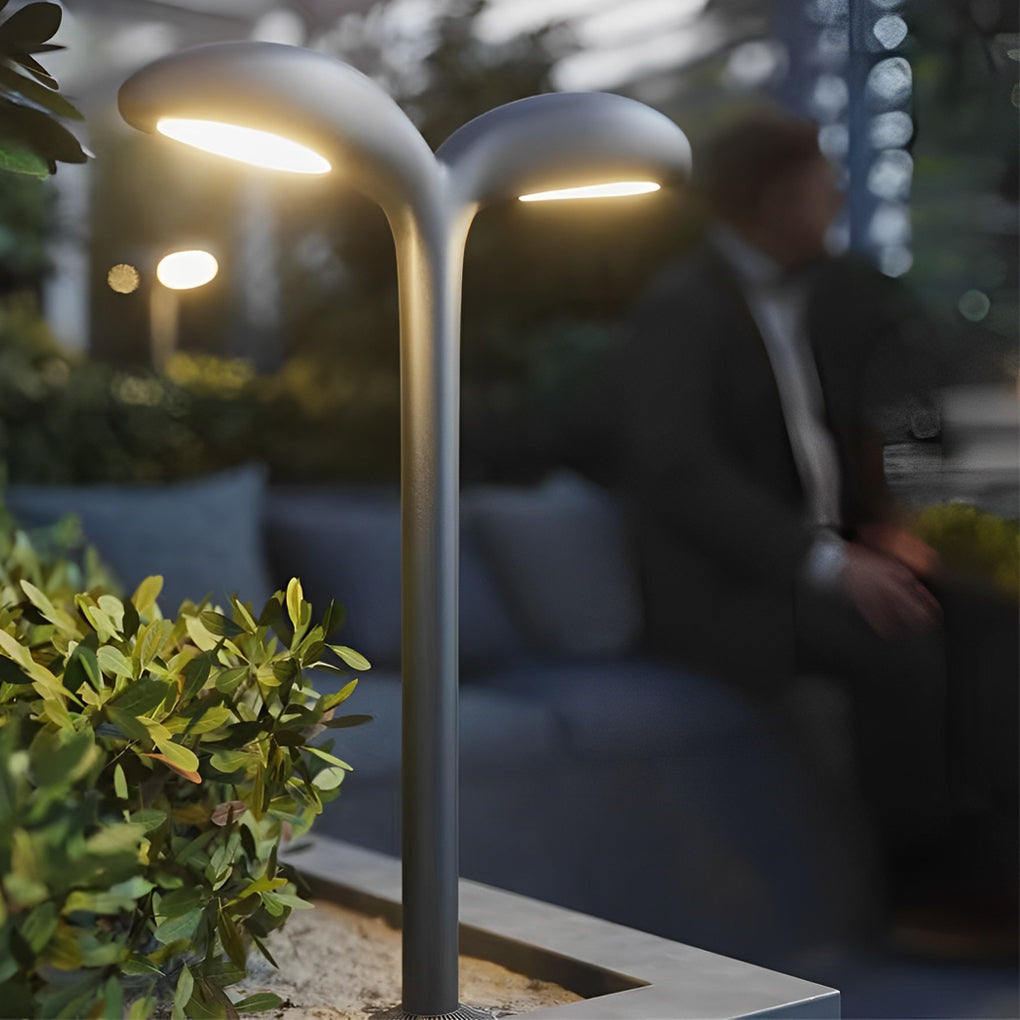 Curved Path Light Aluminum LED Landscape Lighting for Outdoor Use