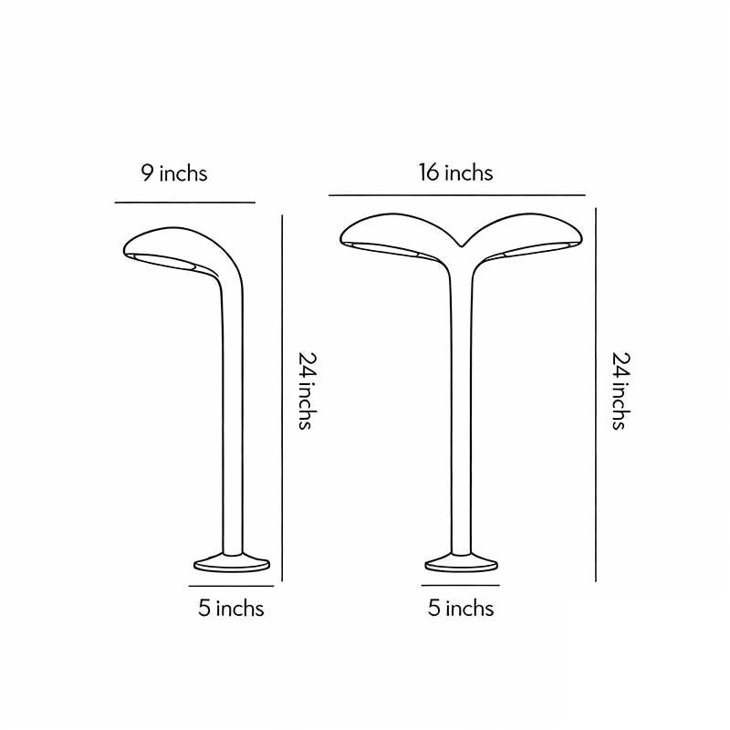 Curved Path Light Aluminum LED Landscape Lighting for Outdoor Use