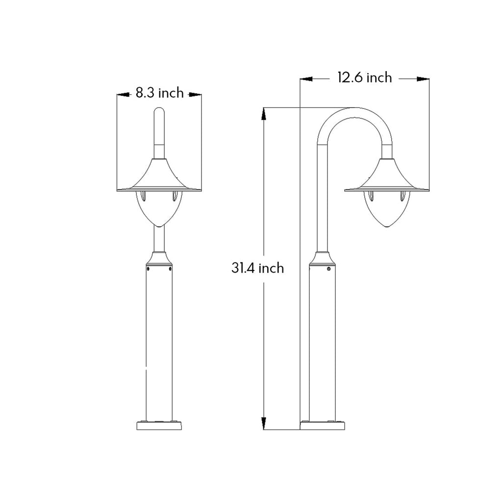 LED Garden Path Light - Minimalist Elegance Style

Illuminate your outdoor spaces with our sleek LED Garden Path Light, designed for minimalist elegance. This stylish garden lighting fixture enhances your landscape while providing efficient, eco-friendly