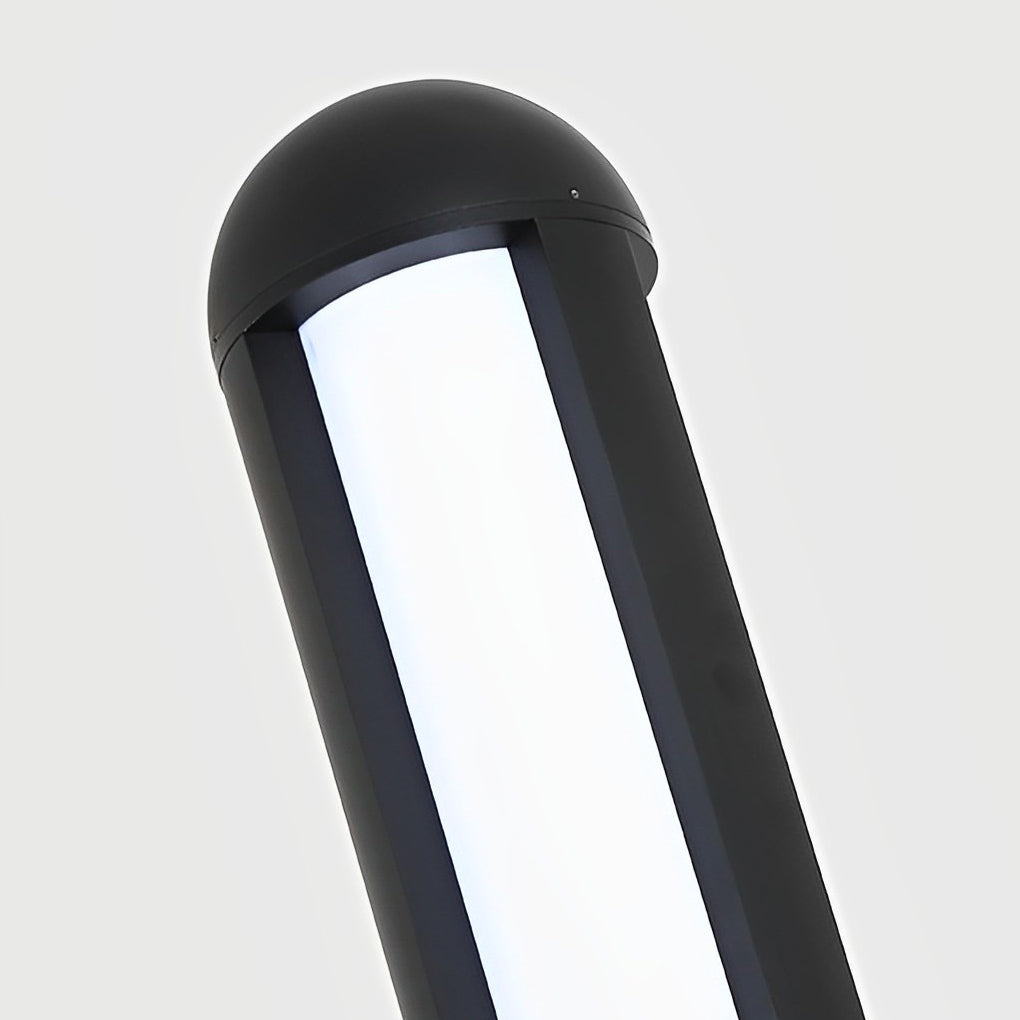 Tall Waterproof LED Garden Bollard Light - Modern Minimalist Design