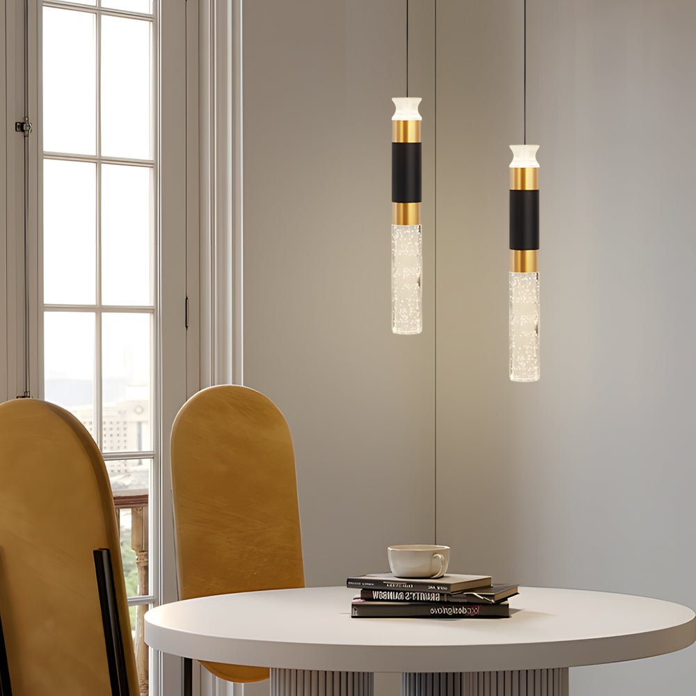 Modern LED Pendant Light - Cylinder Three Step Dimming Hanging Lamp