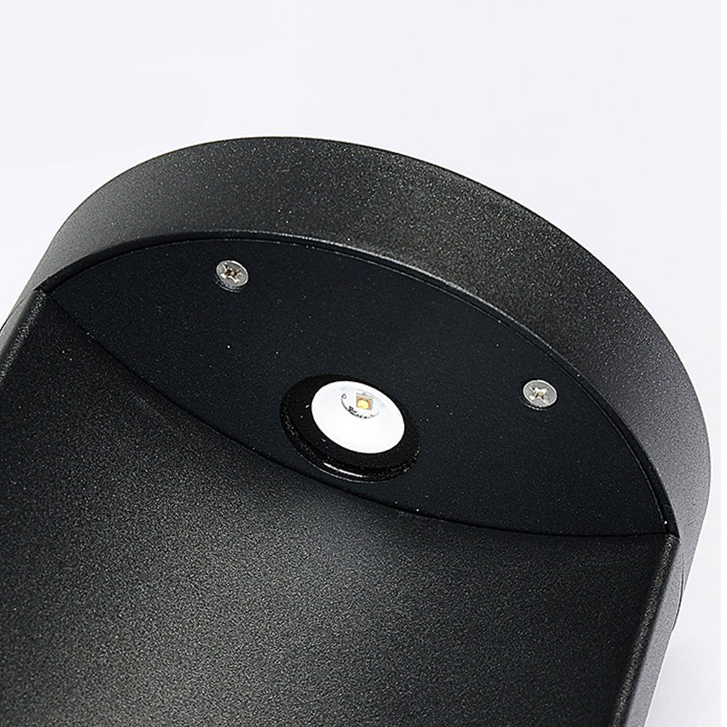 Modern LED Bollard Lights - Outdoor Cylindrical Lawn Lighting