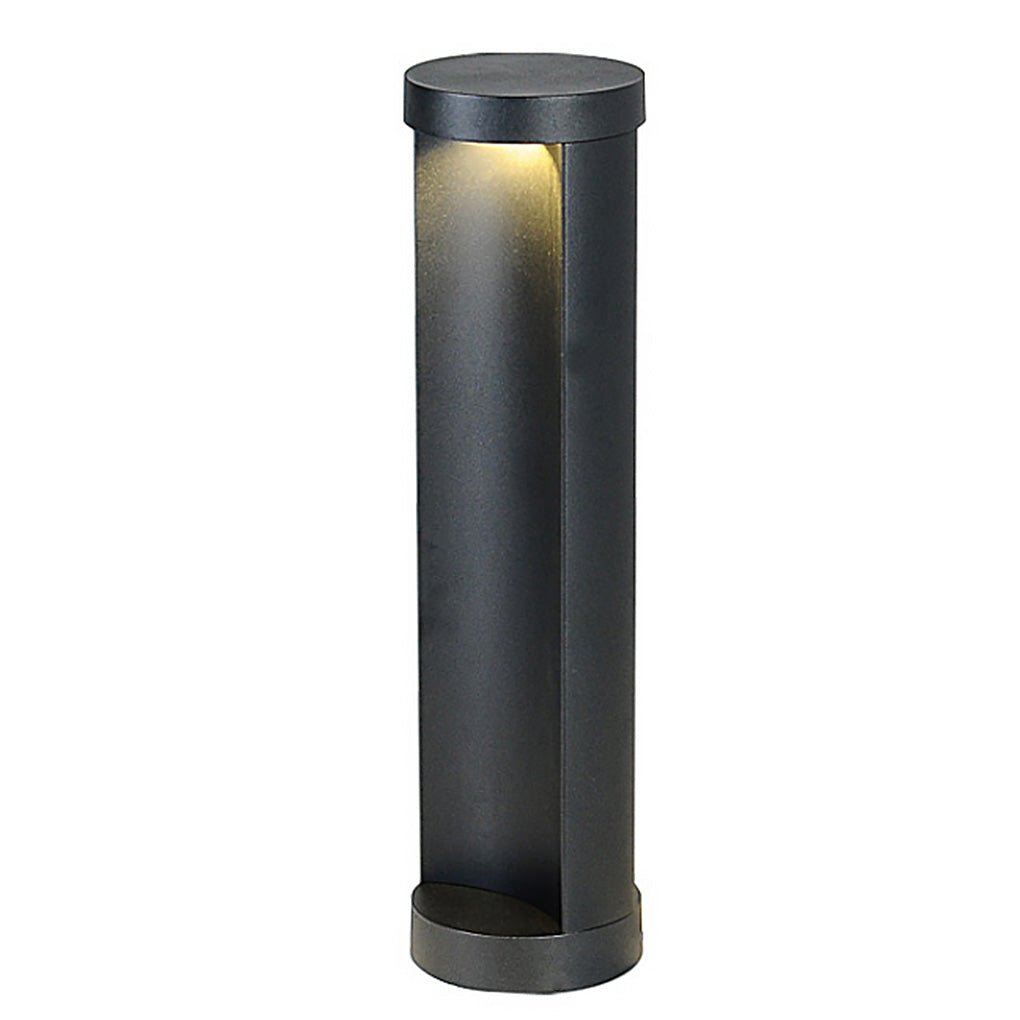 Modern LED Bollard Lights - Outdoor Cylindrical Lawn Lighting