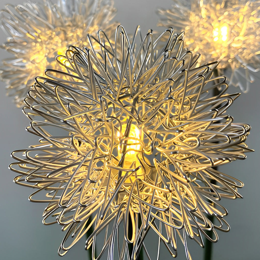 Dandelion Solar Garden Path Lights – Modern Landscape Lighting